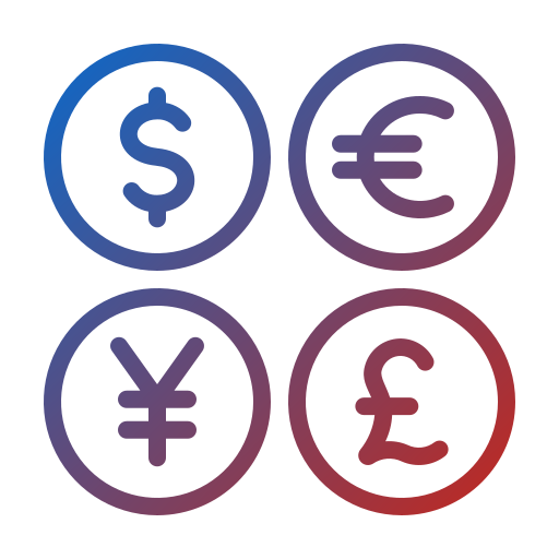 Currencies Generic Gradient icon