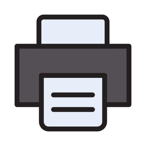 impresión icono gratis