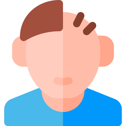 transplante de pelo icono gratis