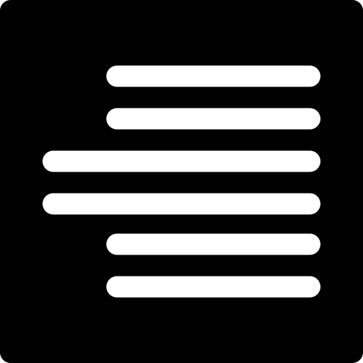 Right align free icon