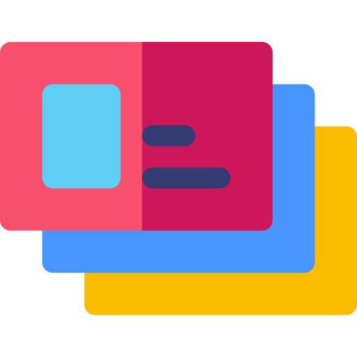 tarjeta de visita icono gratis