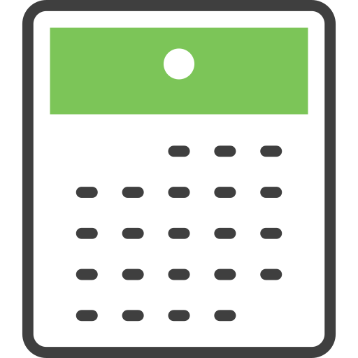 calendario icono gratis