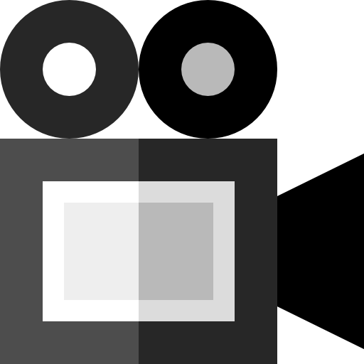 camara de video icono gratis