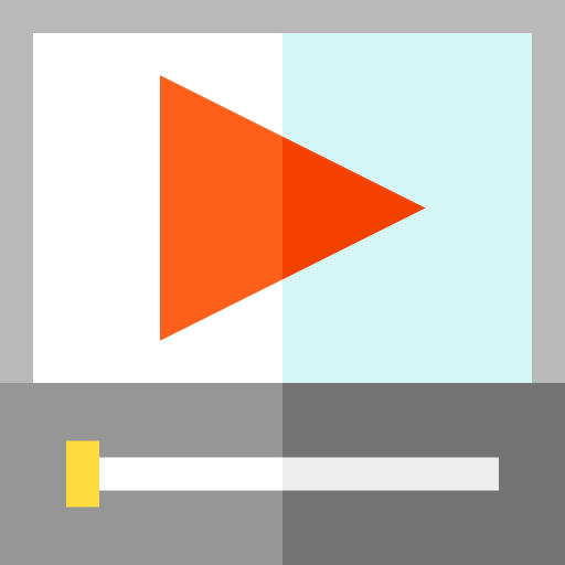 reproductor de video icono gratis