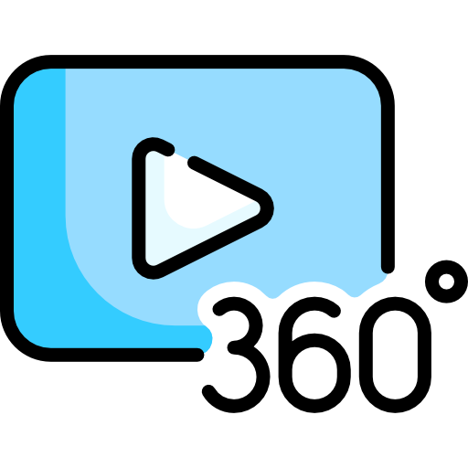 reproductor de video icono gratis