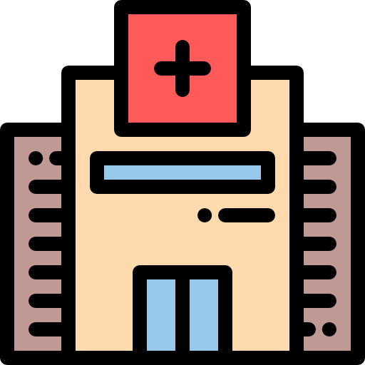 hôpital Icône gratuit