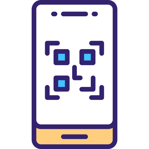 escaneo de código qr icono gratis