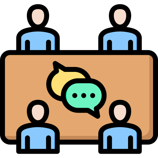 panel discussion icon