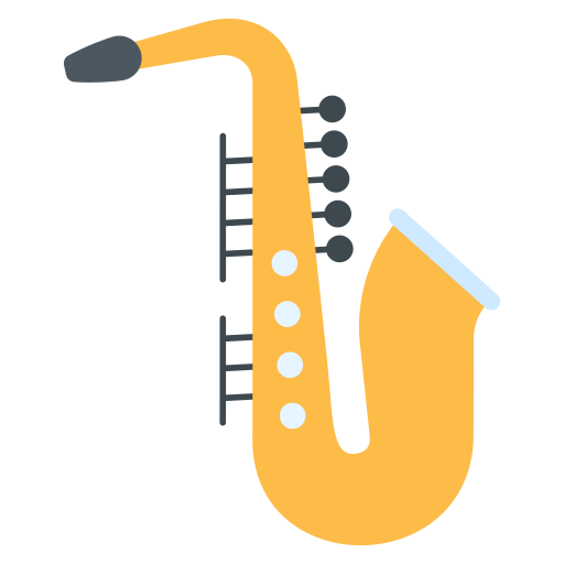 Saxophone Generic Flat icon