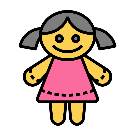 Doll - Free kid and baby icons