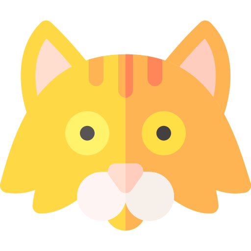 Cat Basic Rounded Flat icon