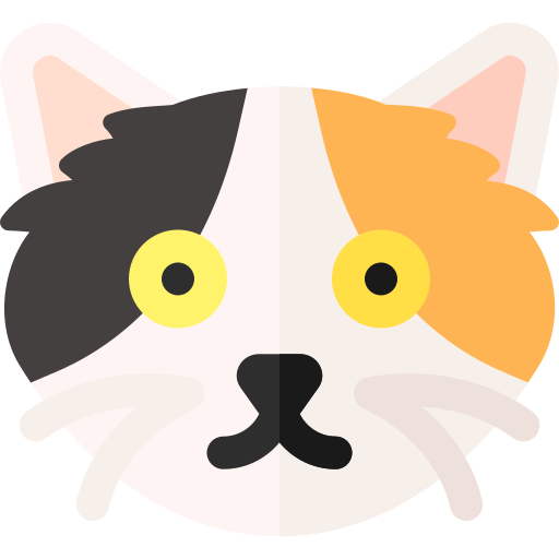 Cat Basic Rounded Flat icon