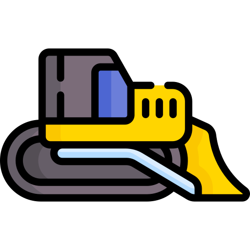 bulldozer Icône gratuit