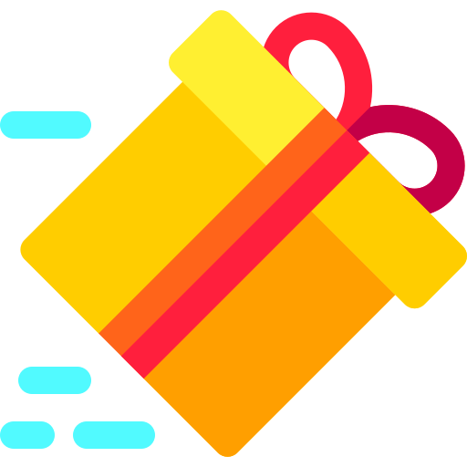 caja de regalo icono gratis