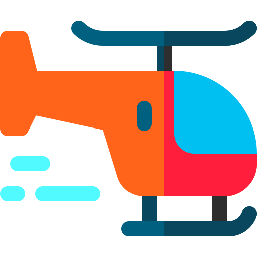 helicóptero icono gratis