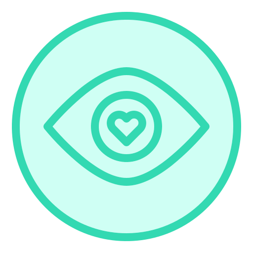 Eye Generic Outline Color icon