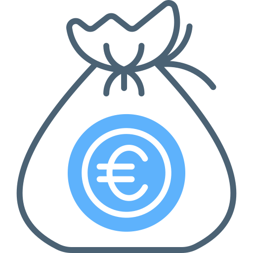 sac d'argent Icône gratuit sac d'argent Icône gratuit