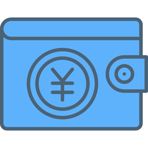 Wallet Generic Blue icon