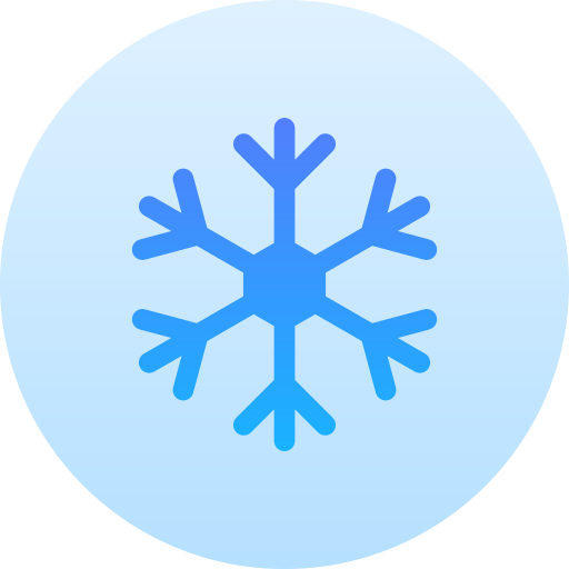 Cold Generic Flat Gradient Icon