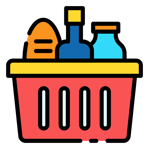 Groceries Good Ware Lineal Color icon