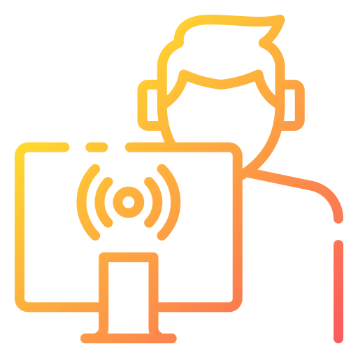 Streamer free icon Streamer free icon