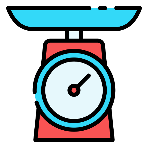 Weight scale free icon Weight scale free icon