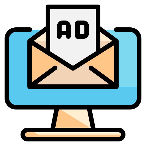 Advertisement free icon
