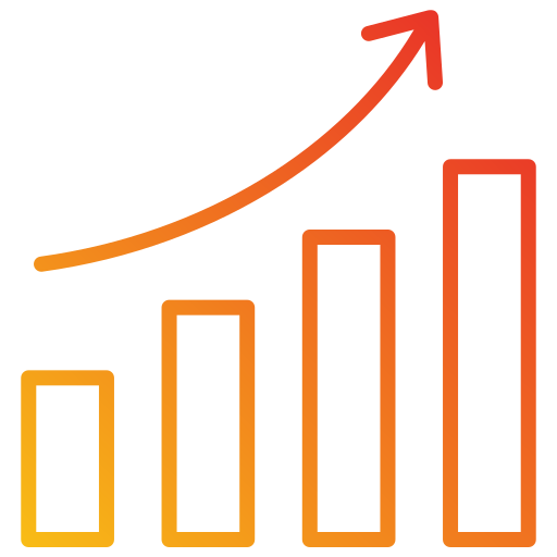 Growth Generic Gradient icon