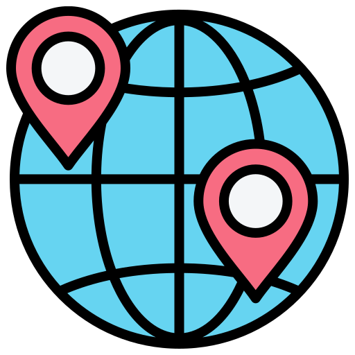 ubicaciones icono gratis