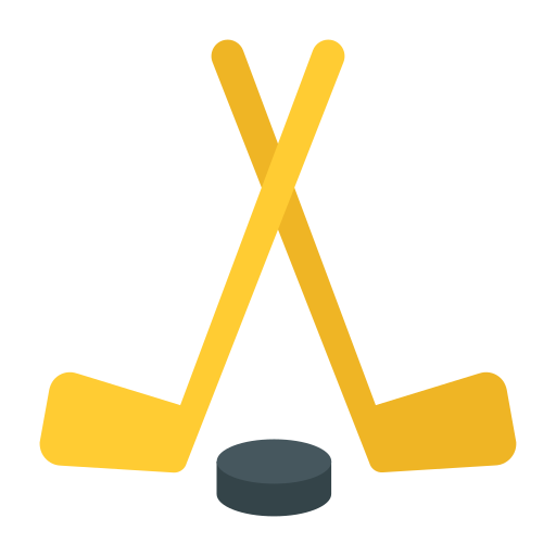 hockey sobre hielo icono gratis