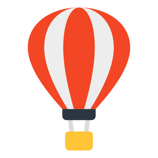 Hot air balloon Generic Flat icon