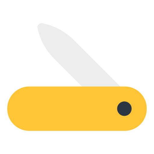 cuchillo del ejército suizo icono gratis