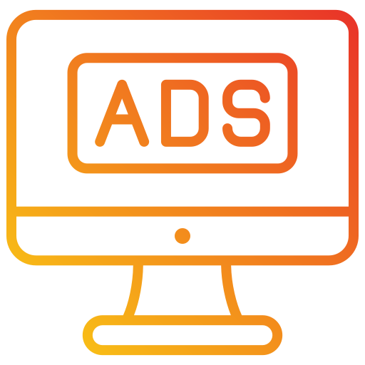 publicidad digital icono gratis