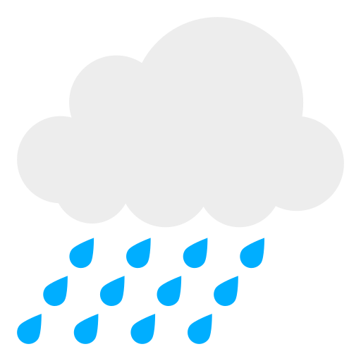 Rainfall Generic Flat icon