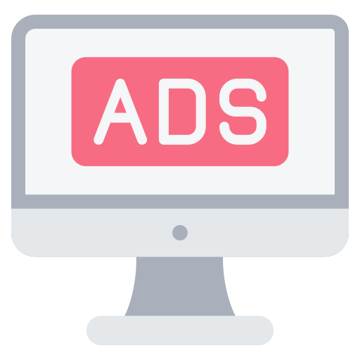 publicidad digital icono gratis