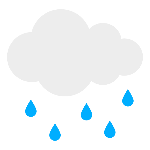 Rainfall Generic Flat icon