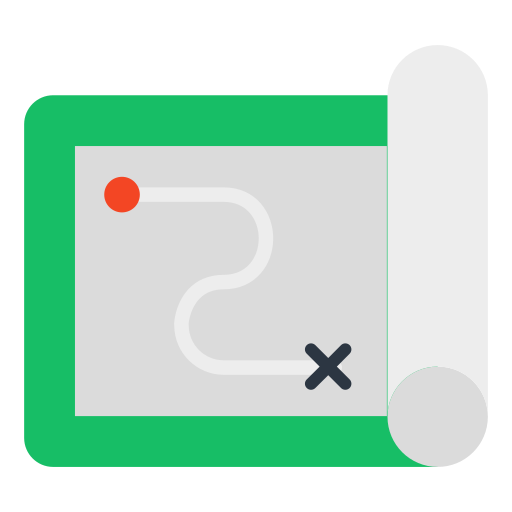 Roadmap free icon Roadmap free icon