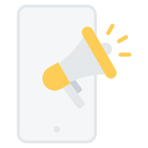 Mobile marketing Generic Flat icon