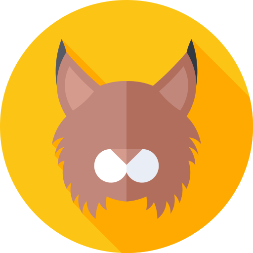 Lynx Flat Circular Flat icon