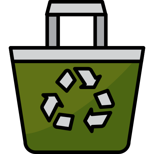 bolsa de reciclaje icono gratis