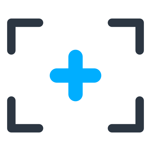 Camera focus free icon Camera focus free icon