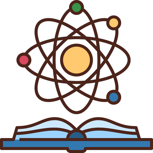 libro de ciencia icono gratis