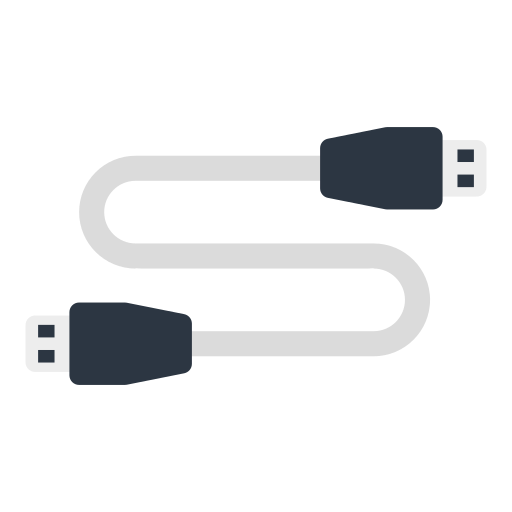 cable de datos icono gratis