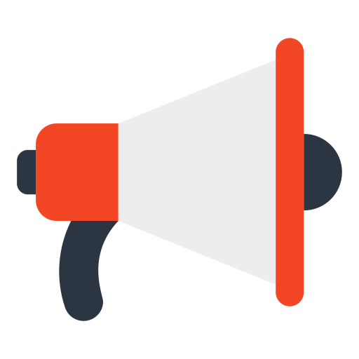 megafone grátis ícone