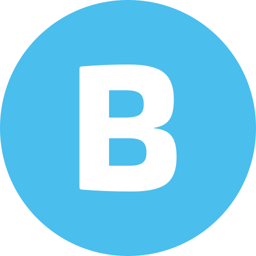 Letter B Generic Flat Icon