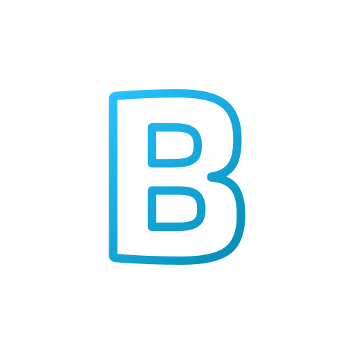 Letter b Generic Gradient icon