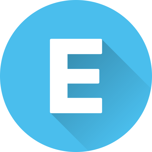 Letter e Generic Flat icon