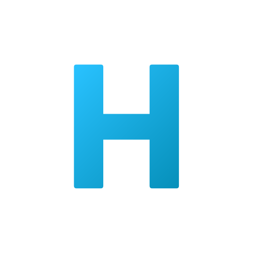 Letter h Generic Flat Gradient icon