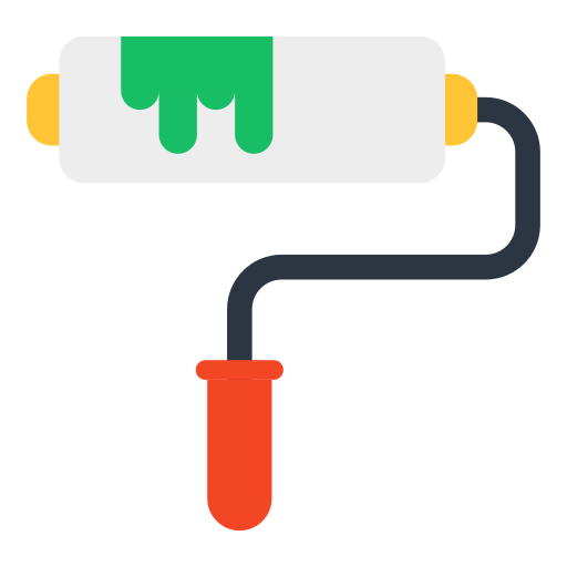 rodillo icono gratis