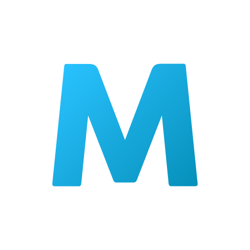 Letter m Generic Flat Gradient icon